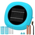 thumbnail image 1 of Solar Pool Cleaner & Floating Water Purifier | Copper for Pool 35,000 Gallons | Large Solar Panel & 2 Sets of Fittings | 85% Less Chlorine | Fits Fresh, Salt Water, Inground Pool & Above Ground Pond, 1 of 8