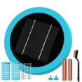 thumbnail image 1 of Solar Pool Cleaner & Floating Water Purifier | Copper for Pool 35,000 Gallons | Large Solar Panel & 2 Sets of Fittings | 85% Less Chlorine | Fits Fresh, Salt Water, Inground Pool & Above Ground Pond, 1 of 8