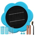 thumbnail image 1 of Solar Pool Cleaner & Floating Water Purifier | Copper for Pool 35,000 Gallons | Large Solar Panel & 2 Sets of Fittings | 85% Less Chlorine | Fits Fresh, Salt Water, Inground Pool & Above Ground Pond, 1 of 8