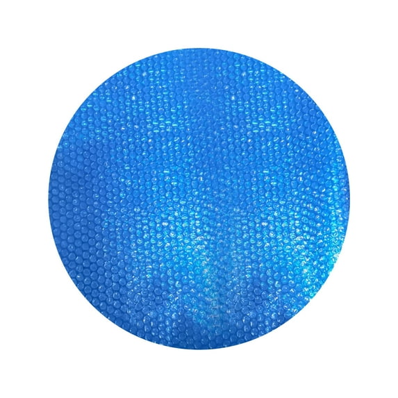 Solar Pool Cover 94.4 in Round Solar Blanket for Above Ground Inground Pools,Hot Tub SPA Bubble Wrap Pool Cover Protector,240 Centimeter Circle Thermal Covers Floating Blanket Mat for Swimming Pools