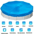 Solar Pool Cover for Above Ground Swimming Pools, 18 Feet Round Pool