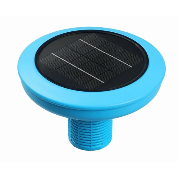 Solar Pool Ionizer Cleaner for Up to 35000 Gallon Pools IP68 Waterproof Copper Anode Suitable for In Above Ground Pools Spas Hot Tubs