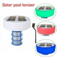 thumbnail image 1 of Solar Pool Ionizer, Copper Pool Ionizer Floater Auto Switching of Multi-Colored LED Night Light, Floating Pool Cleaner, 1 of 8