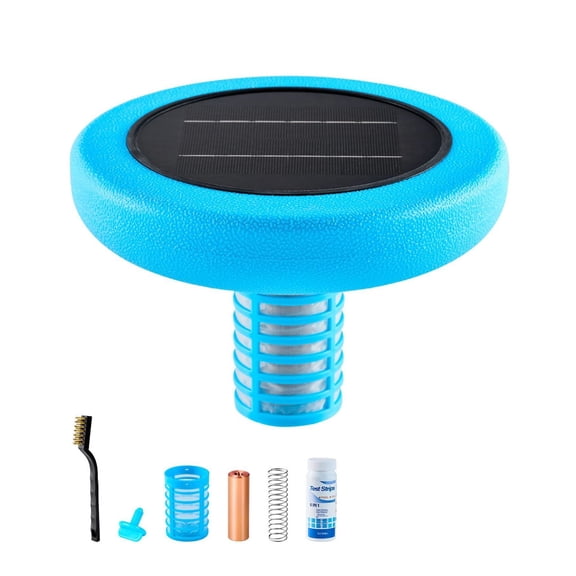 Solar Pool Ionizer for up to 45000 Gal, Copper Pool Purifier