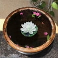 thumbnail image 1 of Solar Pool Lights,6inch Waterproof Floating Lotus Light,LED Pond Lights,100 Hours of Continuous Work,Suitable for Pond,Swimming Pool,Garden,Outdoor Balcony Decor(White), 1 of 6