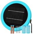 thumbnail image 1 of Solar Pool Lonizer,Floating Water Cleaner and Purifier for Fresh and Salt Water Pools & Spas,equipped with Copper Anode, Spring, Brush and Filter,Round, 1 of 9