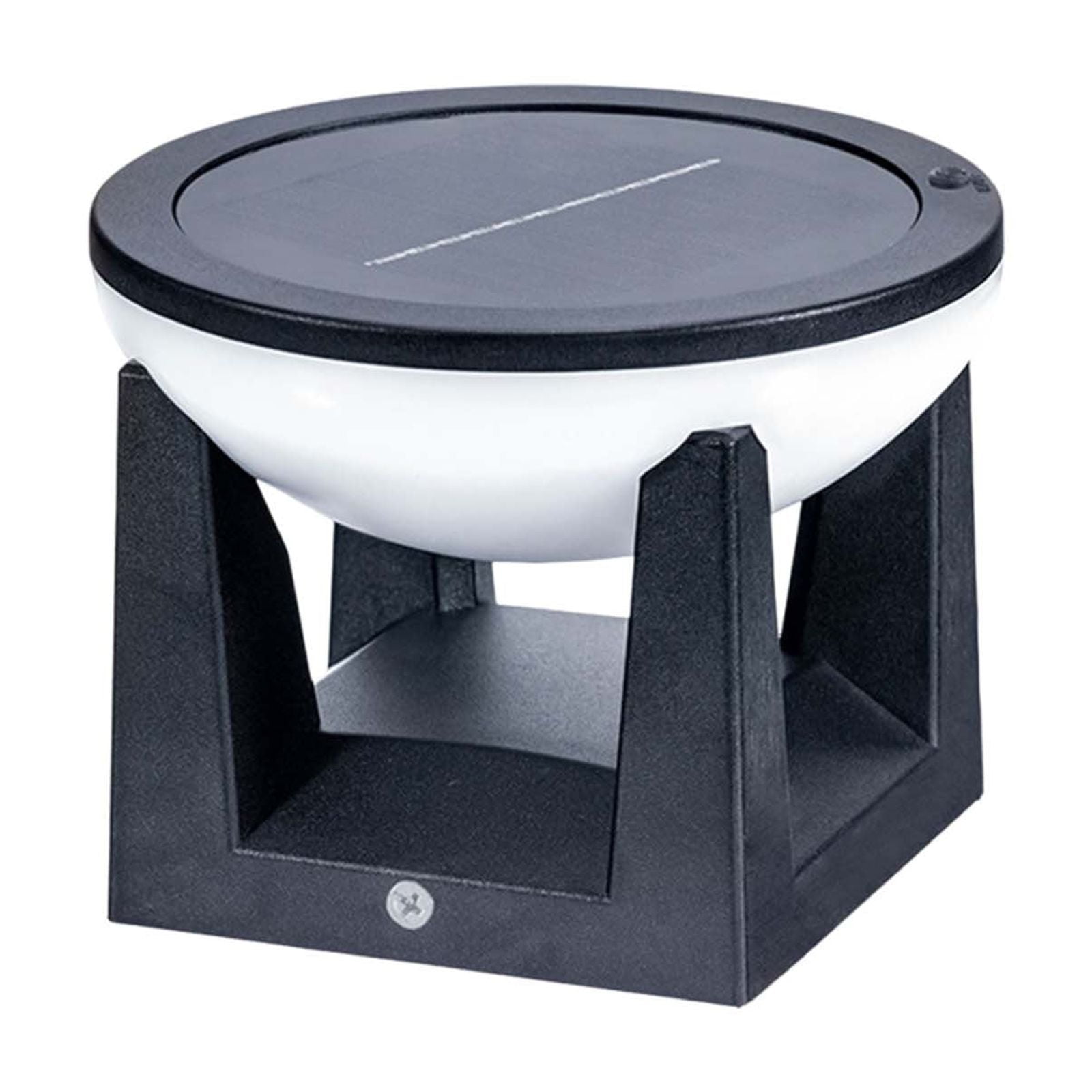 Solar Post Light, Outdoor Waterproof for Garden, Modern Led Column Lights for Villa Fence, Solar Powered Post Lamp with Warm Light