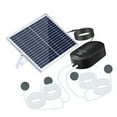 thumbnail image 1 of Solar Power Aerator System For Outdoor Water Garden Fish Pond Oxygen Supply, 1 of 11