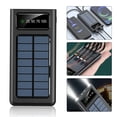 thumbnail image 1 of Solar Power Bank ,DFITO 20000mAh USB Portable Waterproof Charger with Dual 5V USB Ports, 2 LED Light Flashlight and Compass Battery Pack for Cell Phone, 1 of 10