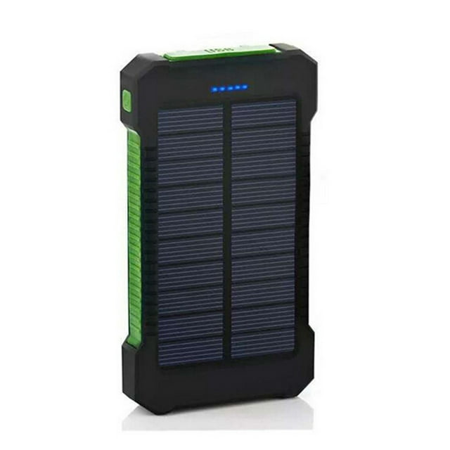 Solar Power Bank DIY Kit, USB LED Solar Panel Charger Case, 10000mAh ...