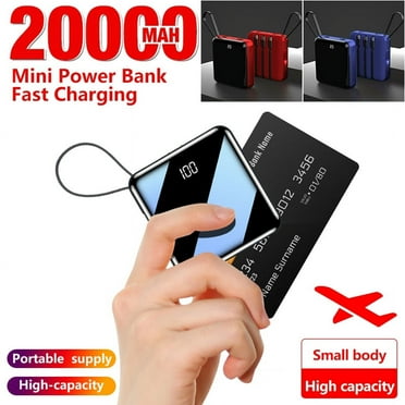 Solar Power Bank Waterproof 20000mAh Solar Charger USB Ports External Charger Power Bank Smartphone
