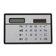 thumbnail image 1 of Solar Power Credit Card Sized Pocket Calculator, 1 of 6