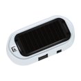 thumbnail image 1 of Car Solar Power Simulated Dummy Alarm Light Solar Powered Fake Alarm Light for Vehicle Anti Theft, 1 of 5