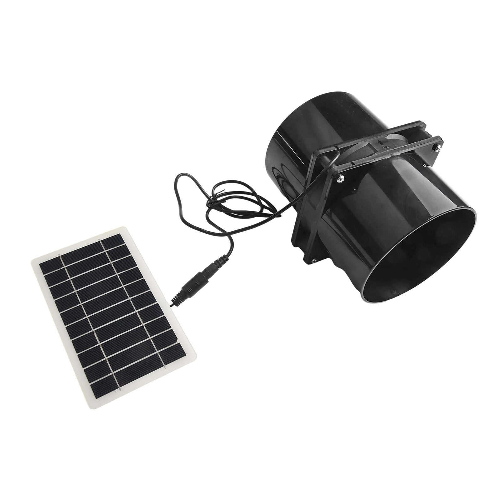 Solar Power Fan 10W 12V Solar Power Exhaust Fan For Pipe Ventilation Pet House Solar Power Fan Utilizes A 10W 12V Solar Panel