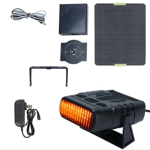 Solar Power Heater Compact Size For Chicken Coops Greenhouse And Dog House Warm Gear