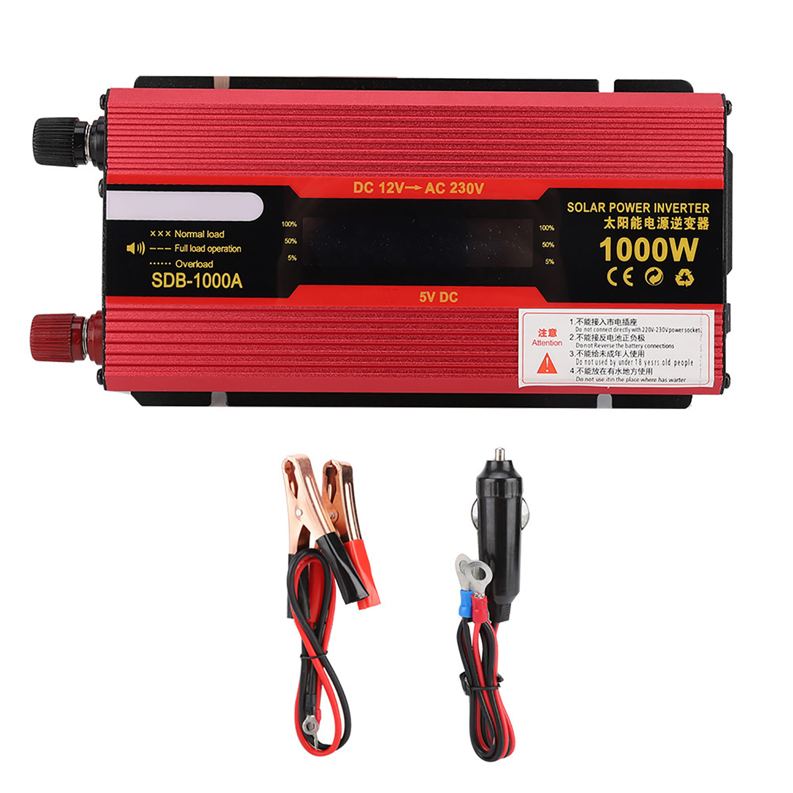 Solar Power Inverter, Dc Input And Ac Output Dc To Ac Inverter