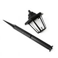 Solar Power LED Way Wall Landscape Mount Garden Fence Outdoor Lamp