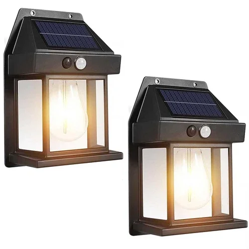 Solar Power Led Light Pir Motion Sensor Outdoor Security Lamp Wall Garden Home