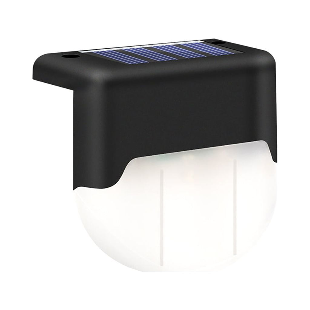 Solar Power Light Sensor LED Wall Light Outdoor Garden Fence Lamp