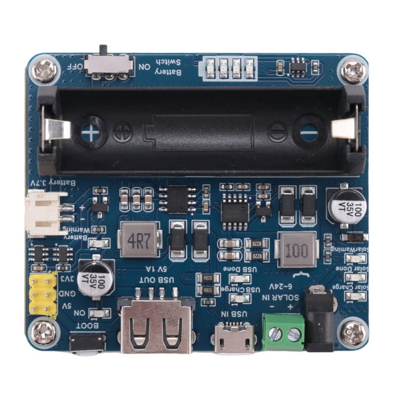 Solar Power Management Module for 6V-24V Solar Panel,Supports MPPT ...