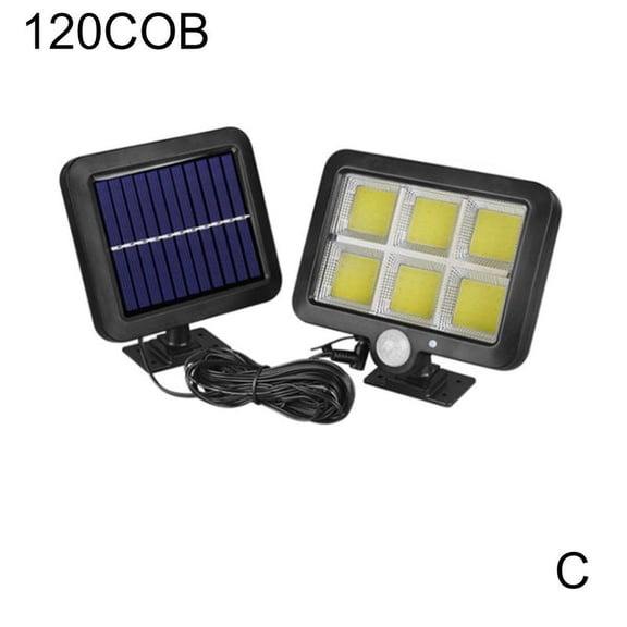 Solar Power Motion Sensor Light Security Flood Outdoor Garden Path Lamp NEW A1C9