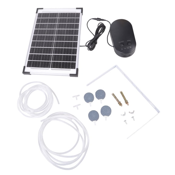 Solar Power Oxygen Pumps For Outdoor Fish Pond Pool 15W 15V High Efficiency Aeration Systems for Garden Use