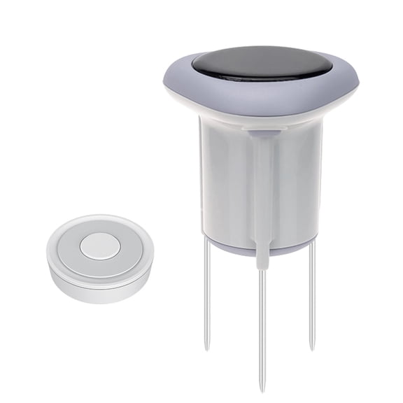 Solar Power Soil Moisture Temperature Sensors Wireless Plant Monitor Realtime Data Tracking Indoor Outdoor Gardening