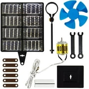 Solar Power Training Course Science Project - Teaches How to Make Solar and Electrical Circuits, Illustrated Guidebook Included