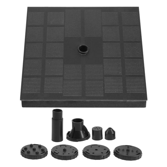 Solar Power Water Fountain Pump Fontein Bird Floating Pond Garden Patio Decor Lawn
