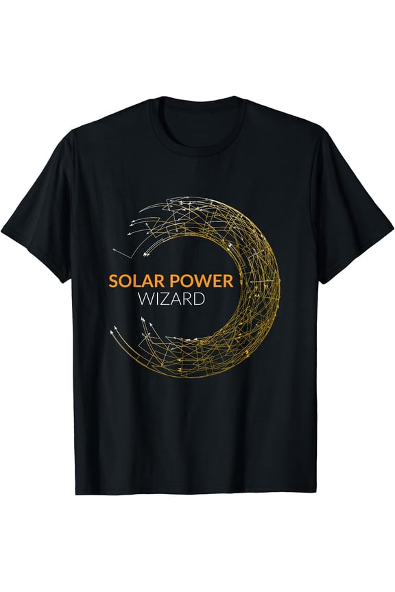 Solar Power Wizard T Shirt Tee Gift T-Shirt, Unisex T-Shirt