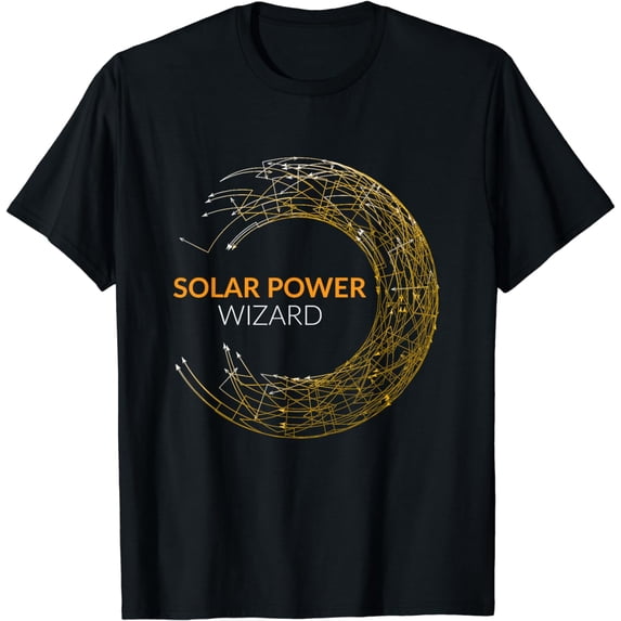 Solar Power Wizard T Shirt Tee Gift T-Shirt