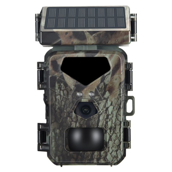 Solar Powered 20MP 1080P Hunting Camera with Night Vision and 32GB Card