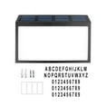thumbnail image 1 of Solar Powered Address Sign LED Light with 10 Bulbs Wall Mount or Ground Stake IP65 Waterproof 2 Lighting Modes, 1 of 1