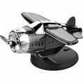 thumbnail image 1 of Solar Powered Aircraft Model Ornament Decorative Car Dashboard Solar plane, 1 of 9