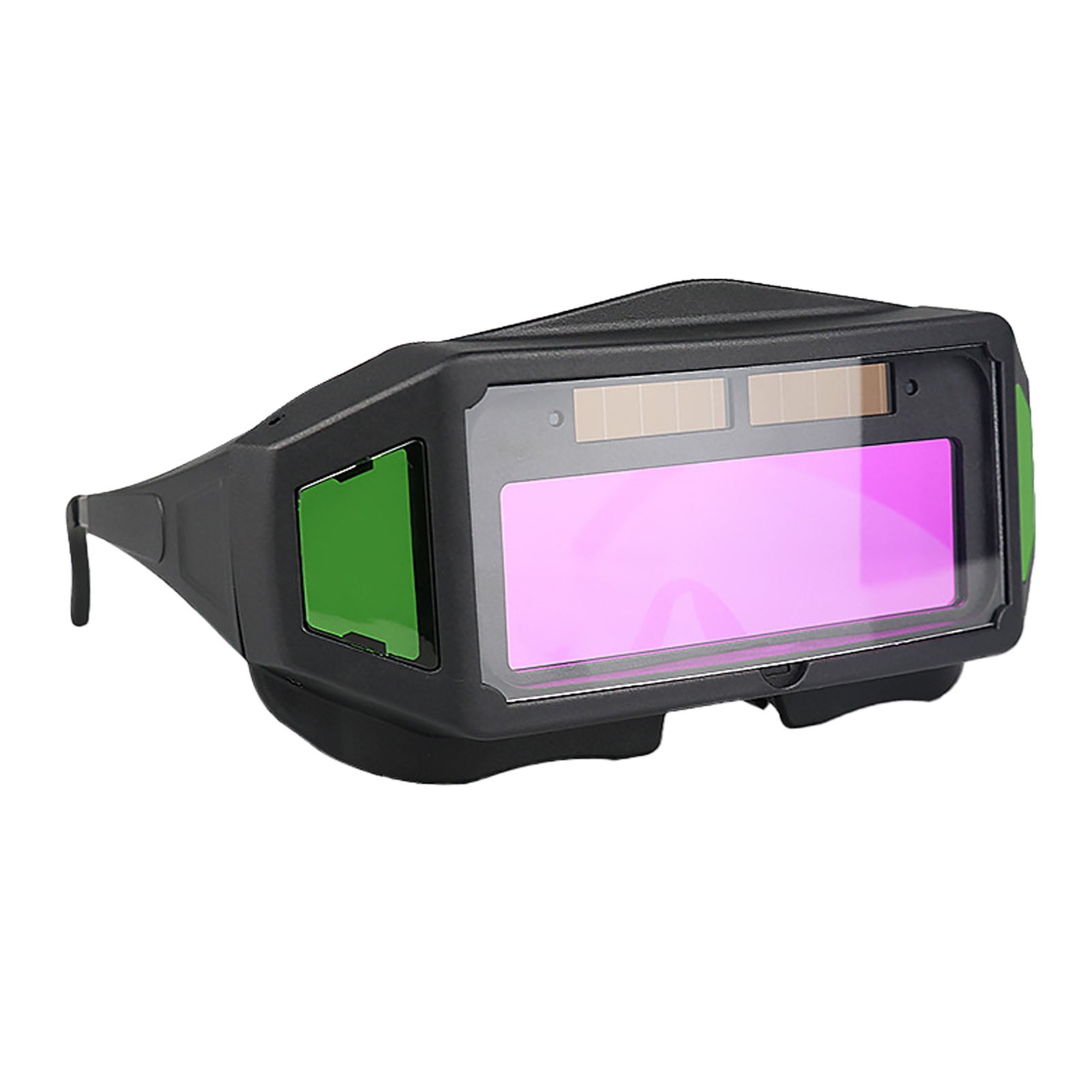 Solar Powered Auto Darkening Welding Goggles UV Resistant Anti Glaring