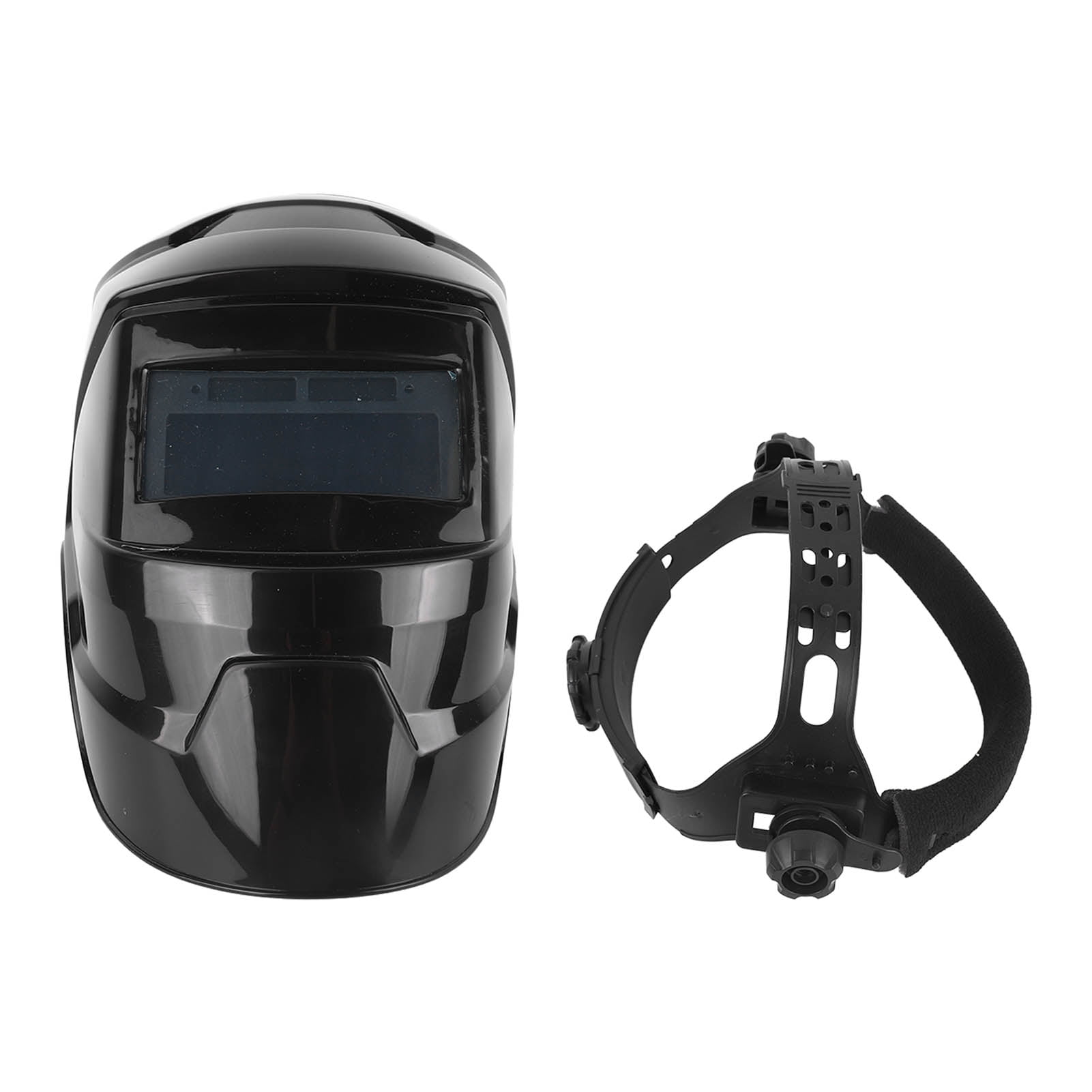 Solar Powered AutoDimming Welding Helmet for Head Protection in