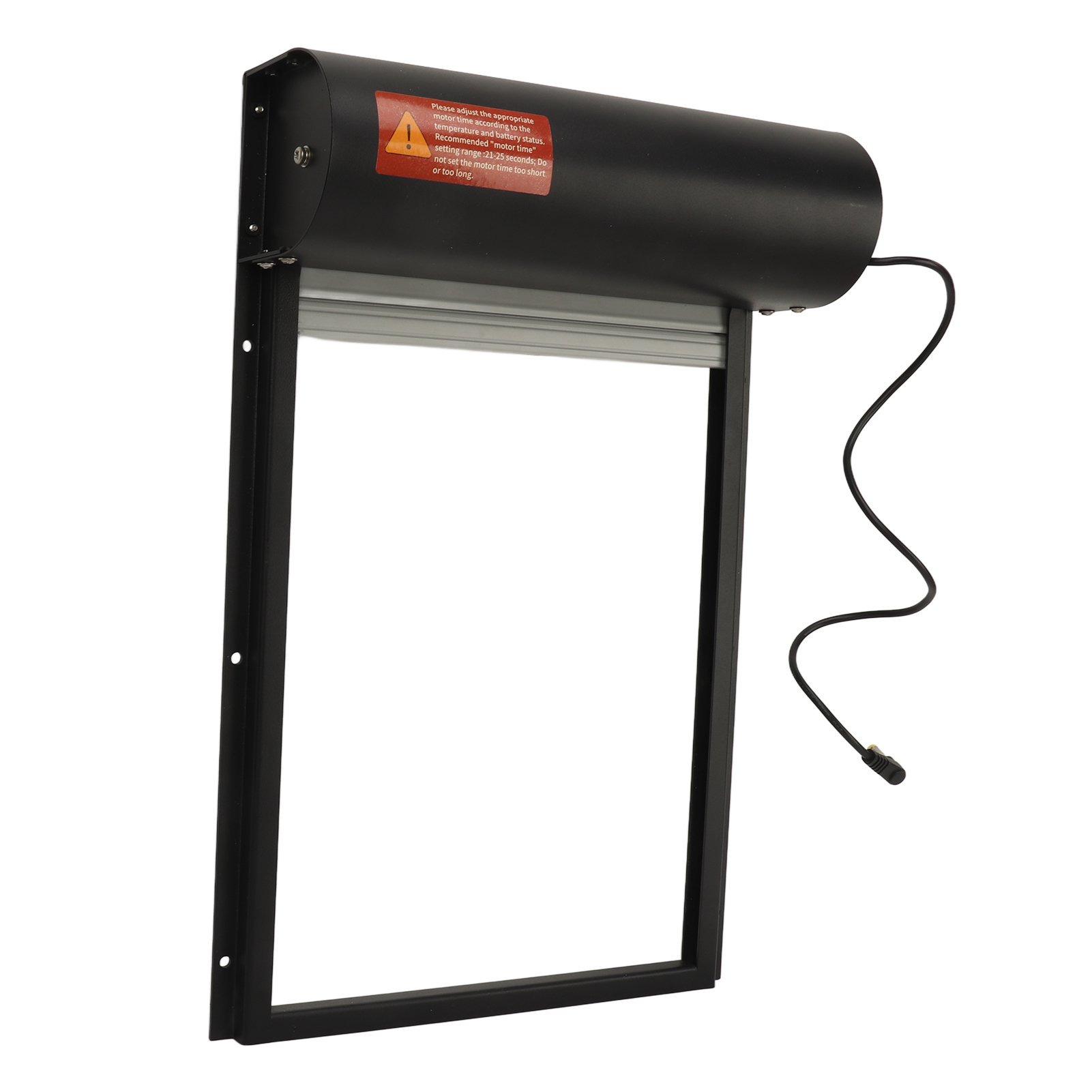 Solar Powered Automatic Chicken Coop Door, Metal Auto Coop Opener With