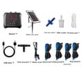 thumbnail image 1 of Solar Powered Automatic Watering System Drip Irrigation Kit with Timer for Indoor Outdoor Greenery 1-Pack, 1 of 9