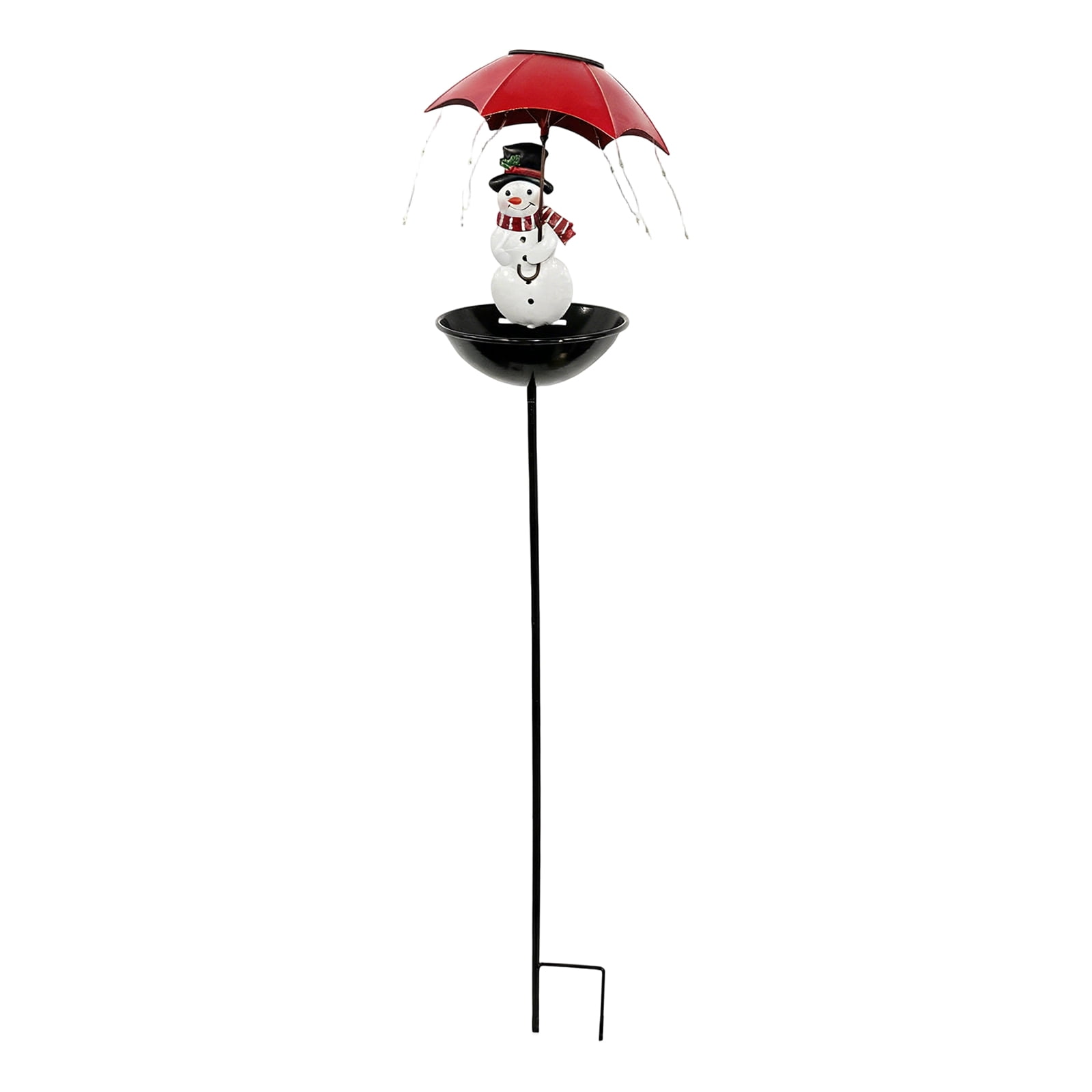 Solar Powered Bird Feeder with Hummingbird Perch, Outdoor Garden Lights, Artistic Ornaments