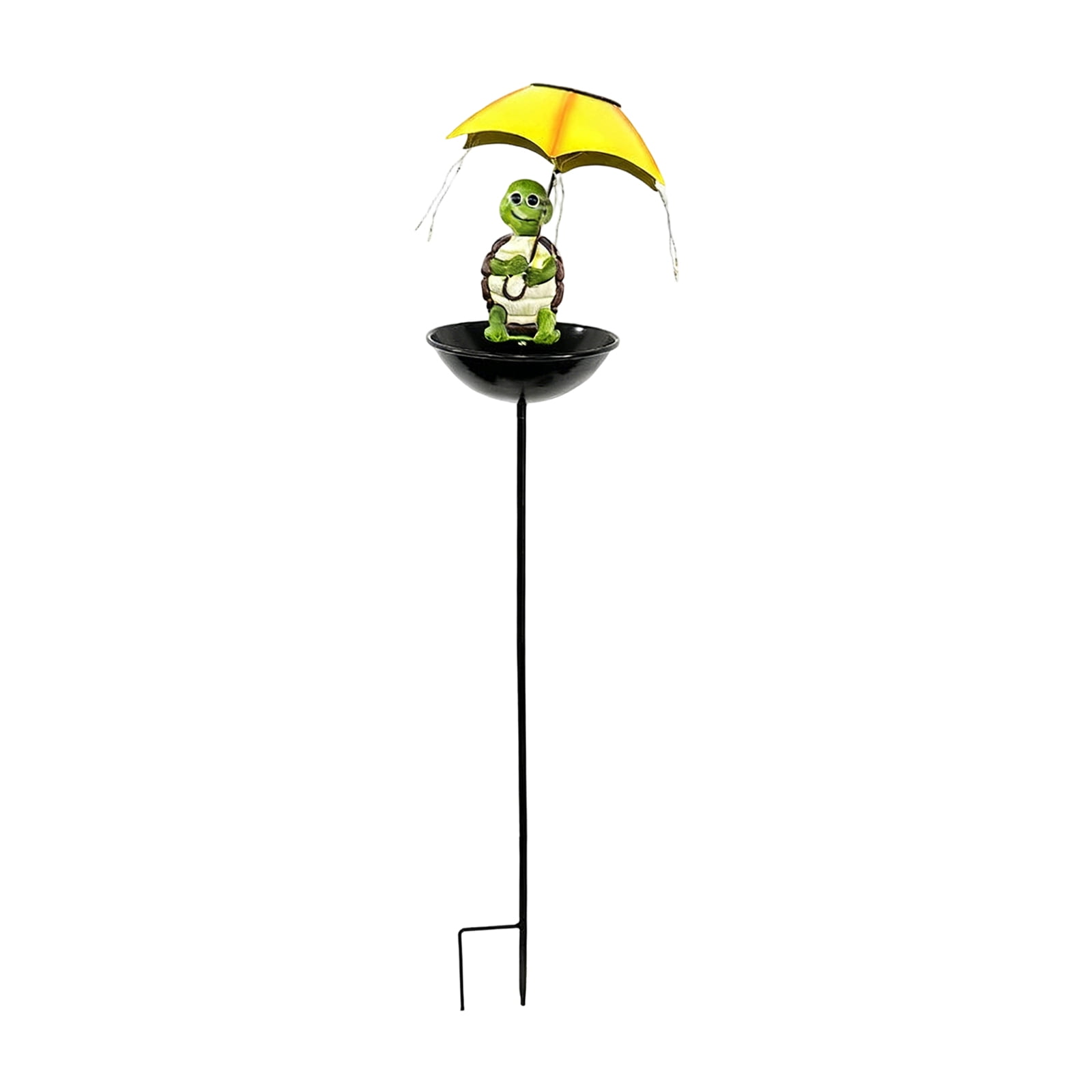 Solar Powered Bird Feeder with Hummingbird Perch, Outdoor Garden Lights, Artistic Ornaments