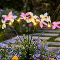 thumbnail image 1 of Solar-Powered Butterfly Ground Stake Lights,10 Realistic Butterfly Design,Waterproof Weather-Resistant,Auto On/Off Solar Charging,For Garden Lawn Courtyard Outdoor LED Decor, 1 of 6