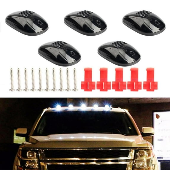 Solar Powered Cab Lights For Truck Solar Powered Cab Lights Solar Cab Lights No Drill Cab Lights Roof Lights For Trucks Wireless Cab Lights For Truck