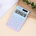 thumbnail image 1 of Solar Powered Calculator, Large Display and Buttons, Clear LCD Display, Double Power Supply, Portable Rugged, Ideal for Office School Home Business Use, Solar Calculator, 1 of 8