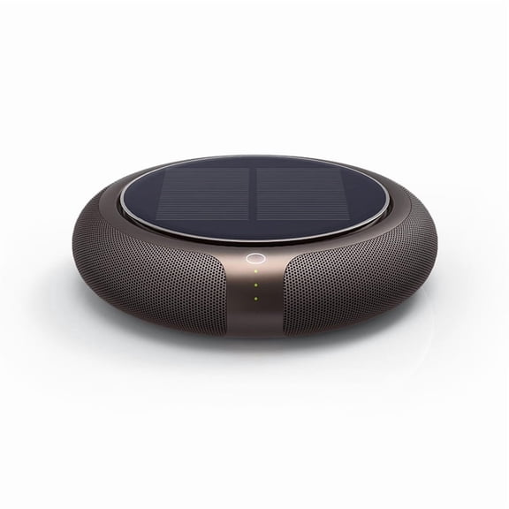 Solar Powered Car Air Freshener and Essential Oil Diffuser, Automatic Aromatherapy Diffuser with Beech Wood Fragrance Tablet for Long-Lasting Scent, for Cars, RVs, and Desks