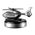 thumbnail image 1 of Solar Powered Car Air Helicopter Aromatherapy Diffuser Rotating Fragrance Automotive Interior Decoration Oil Purifier, 1 of 4