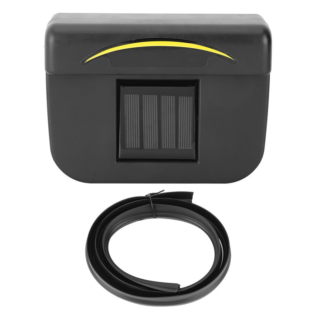 Solar Powered Car Auto Cooler Ventilation Fan Automobile Air Vent