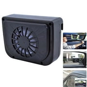 Solar Powered Car Ventilator Window Solar Ventilator Car Exhaust Fan Car Radiator, Window Windshield Auto Air Vent Cooling Fan System Cooler