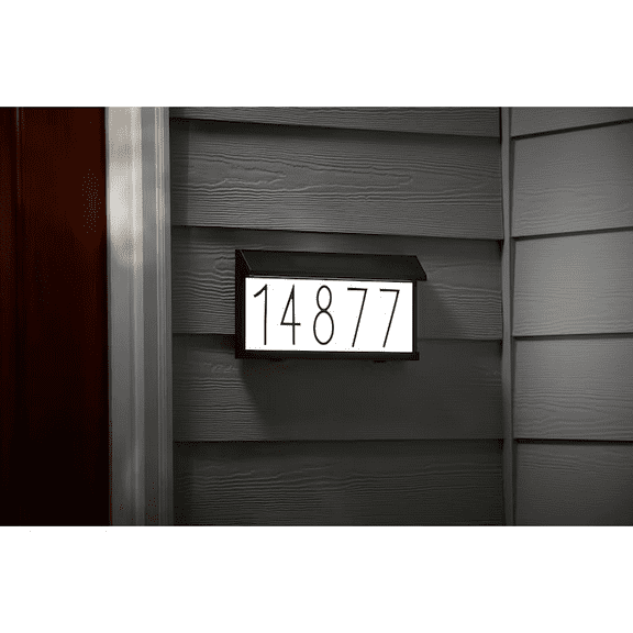 Solar Powered Color Changing Address Light