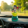 thumbnail image 1 of Solar Powered Dancing Figure Animated Doll for Car Decoration Moves to Music with Quirky Swaying Motion, 1 of 6