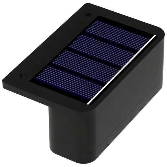 Solar Powered Deck Lights, Outdoor Step Lights with Warm White Glow, LED Pathway Fence Light, for Garden, Yard, Stair, 3.1 x 1.8 x 1 in / 8 x 4.5 x 2.5 cm